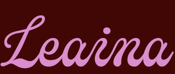 Leaina Main Logo